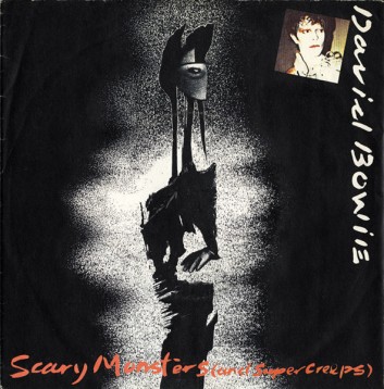 scary monsters single cover